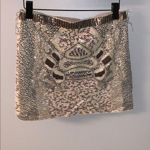 Francesca’s sequence mini skirt